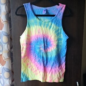 Tie-Dye Tank Top - Multicolor